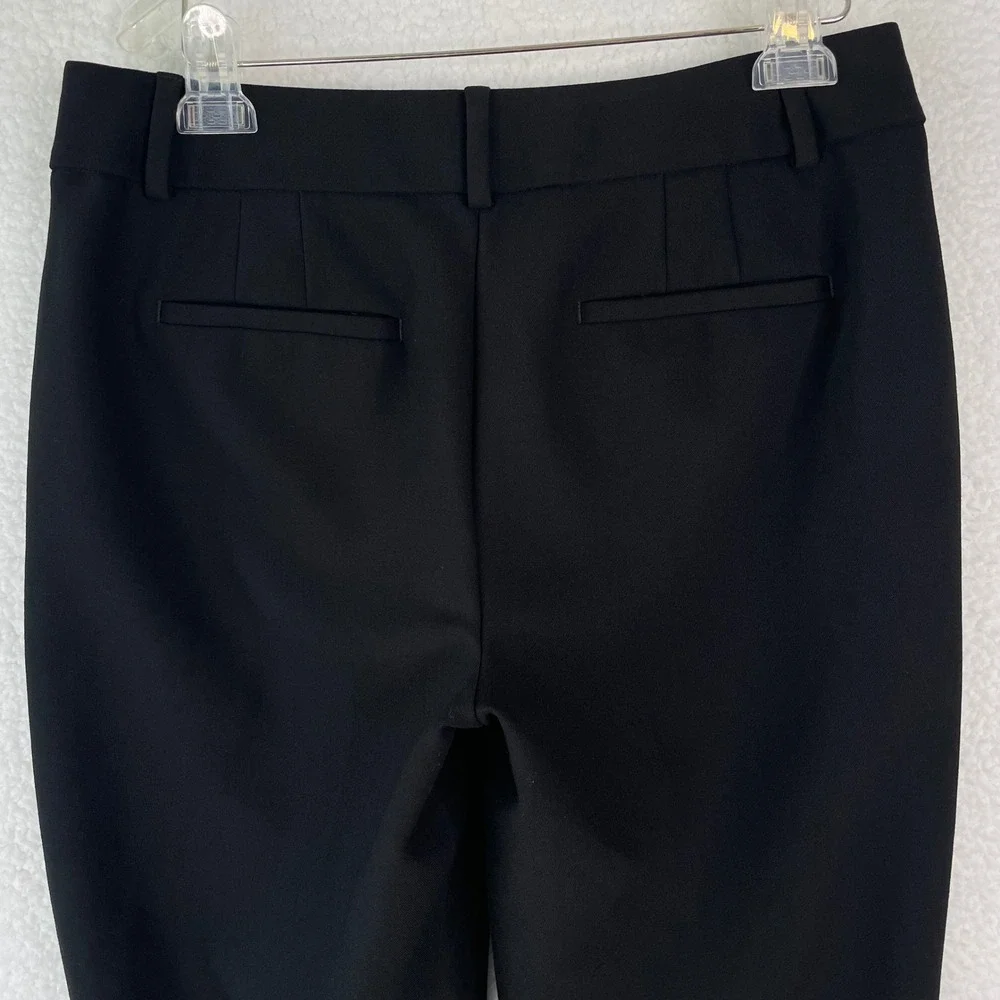 LOFT Curvy Slim Black Trousers Dress Pants Women Size 6 Professional Career